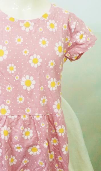 Kurzarmkleid Gr. 134/140 von Identic Nature (4150)